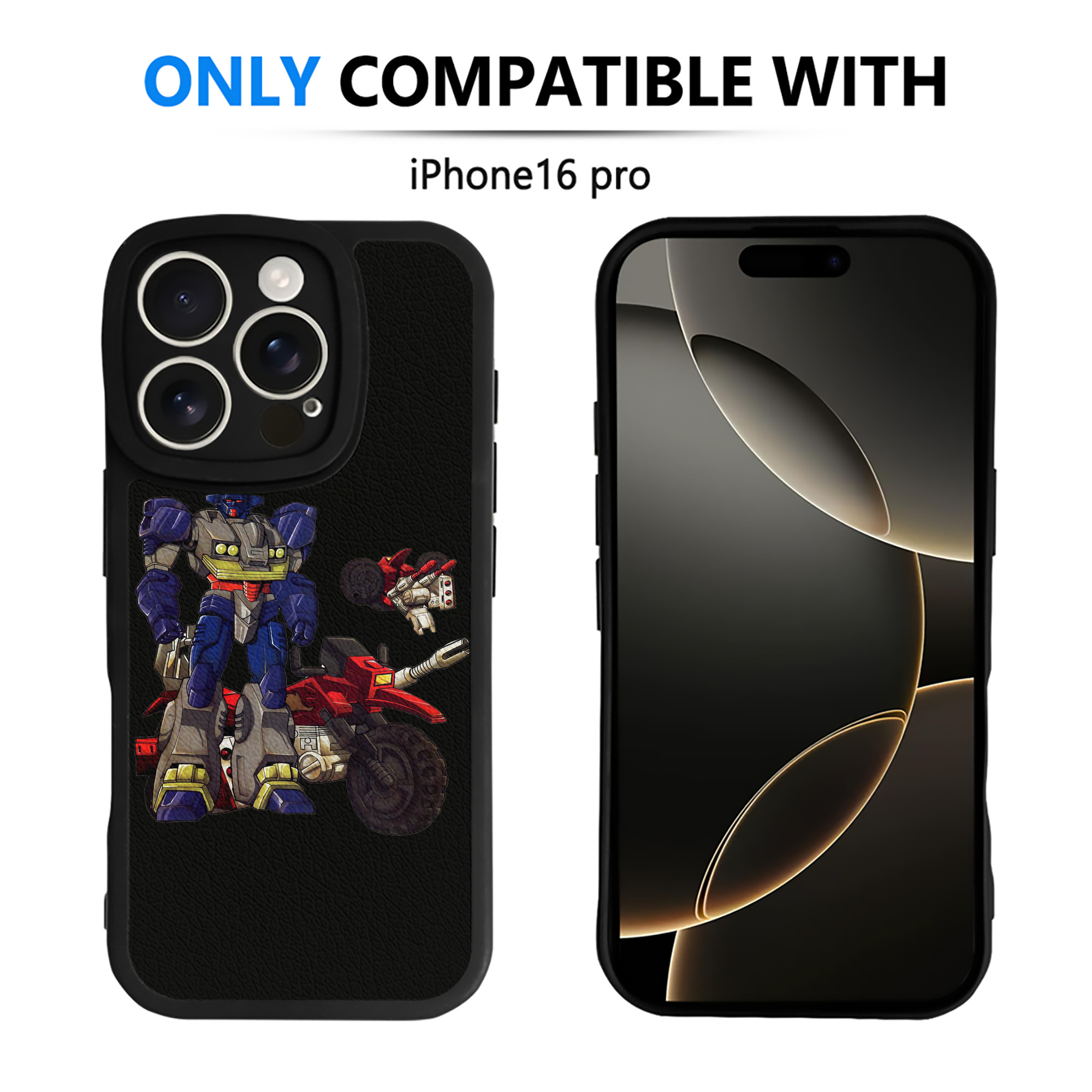 （画像用）  【iPhone 16シリーズ対応】シリコンスマホケース（レザー調） 材質：シリコン